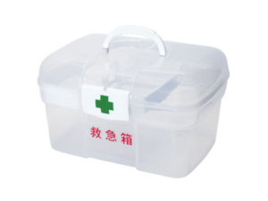 救急箱で常備薬をコンパクトに管理